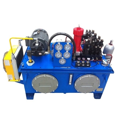 Customized Black Hydraulic Power Unit for Amusement Rides and Field Maintenance Repair