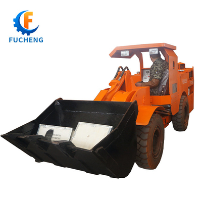 FUCHENG 0.6 m3 /0.75 yd3 Articulated LHD Diesel Underground Mining Loader for Mining
