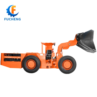 Orange Diesel LHD-Scooptram-Underground Loader Deutz Engine-Mining Machine