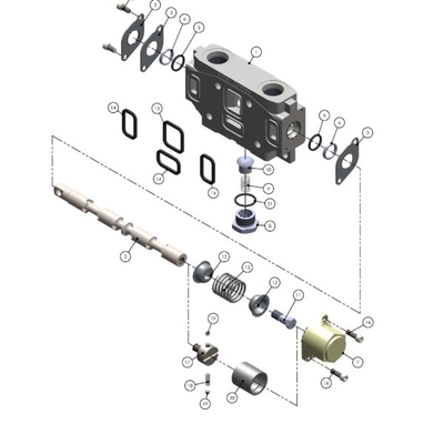 Parker Sectional Valve SDV-40 SDV-70 VA20 VG20 VA35 VG35 VG20-A880 VG20-CFA70 VG35-PB09