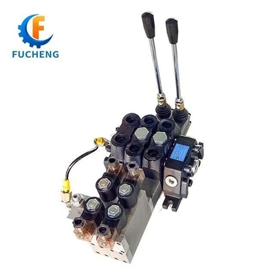 Hand Control Hydraulic Directional Control Valve DCV100/2-S 75.9 Pressure 100LPM Flow