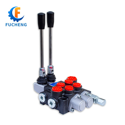 40lpm 6 Banks Joystick Hydraulic Monoblock Control Valves for Front Loader and Tractor Fucheng