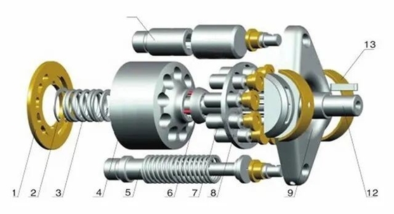 Fucheng Rexroth A10vo Series A10VSO28DFR/31R PPA12N00 Displacement 280cm3 Piston Pump