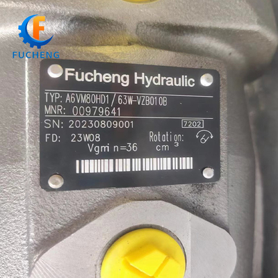 Standard A6VM80DA1/63W-VAB027B Rexroth Plunger Pump With  High Pressure