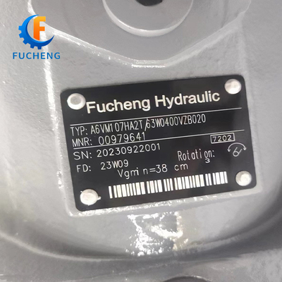A6VM107 Fucheng Motor for Rexroth A6VM107HD2/63W-VZB380B Hydraulic Power Units Combo