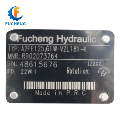 Rexroth A2FE 160/61W-VZL181-K Hydraulic Motor for Fucheng Mobile Speed Reducer and Cranes