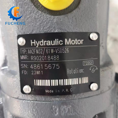Cast Iron A2FM32-61W-VSD526 Rexroth Hydraulic Axial Piston Fixed Motor for Industrial