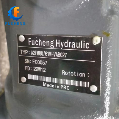Fixed Axial Piston A2FM 80/61W-VAB-020 Rexroth Hydraulic Motor with Standard Structure
