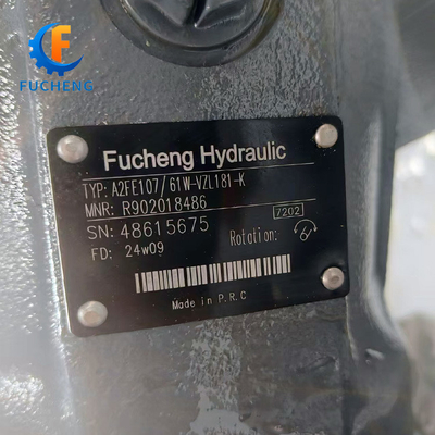 Standard Rexroth A2FE Hydraulic Motor A2FE107/61W-VZL181-K A2FE90 A2FE160 A2FE125 for Crane