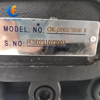 Standard Cast Iron Aluminum Hydraulic Pump Cbgj2063/2050R Displacement 63 Ml/R Series Gear Pump