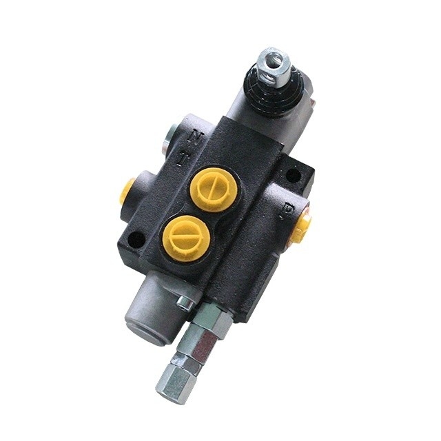 40lpm 6 Banks Joystick Hydraulic Monoblock Control Valves for Front Loader and Tractor Fucheng